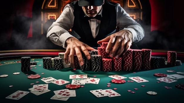 Three Card Poker live dealer table on kombo88 login